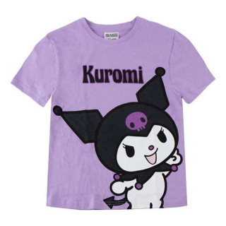 T-Shirt met Korte Mouwen voor kinderen Hello Kitty Paars