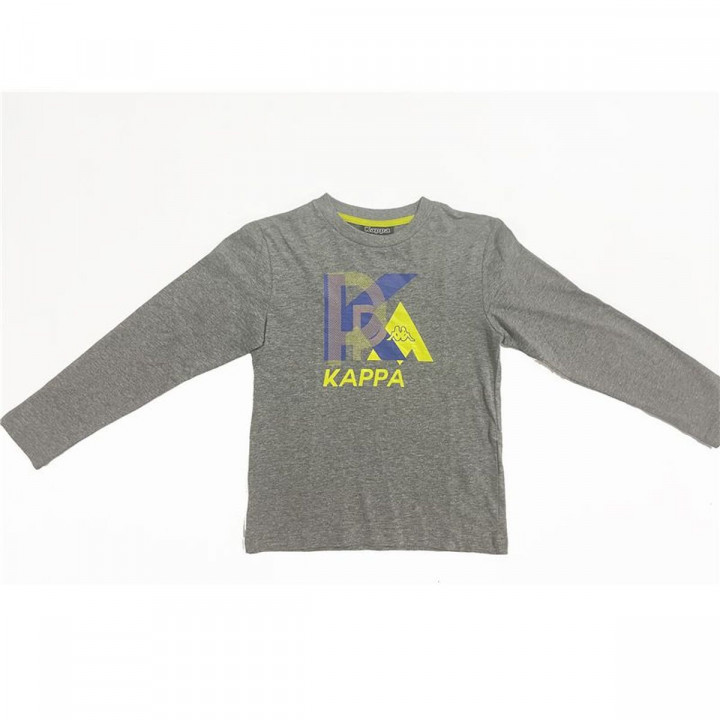 Camiseta de Manga Corta Infantil Kappa Benoit Tee Gris claro