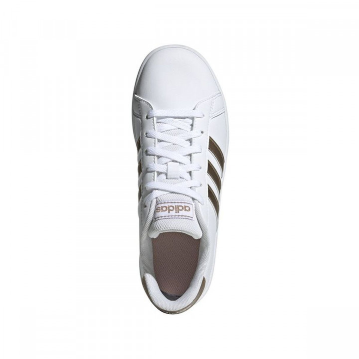 Zapatillas Deportivas Infantiles Adidas Grand Court Blanco