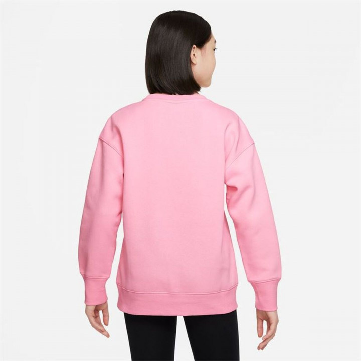Sweatshirt zonder Capuchon voor Meisjes Nike Sportswear Club Fleece Roze
