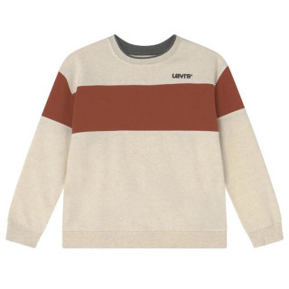 Kindersweater zonder Capuchon Levi's Colorblock Crewneck Geel