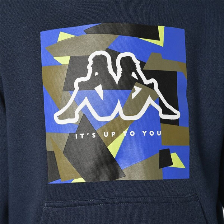 Sweat-shirt à capuche fille Kappa Kappa Clot Bleu foncé