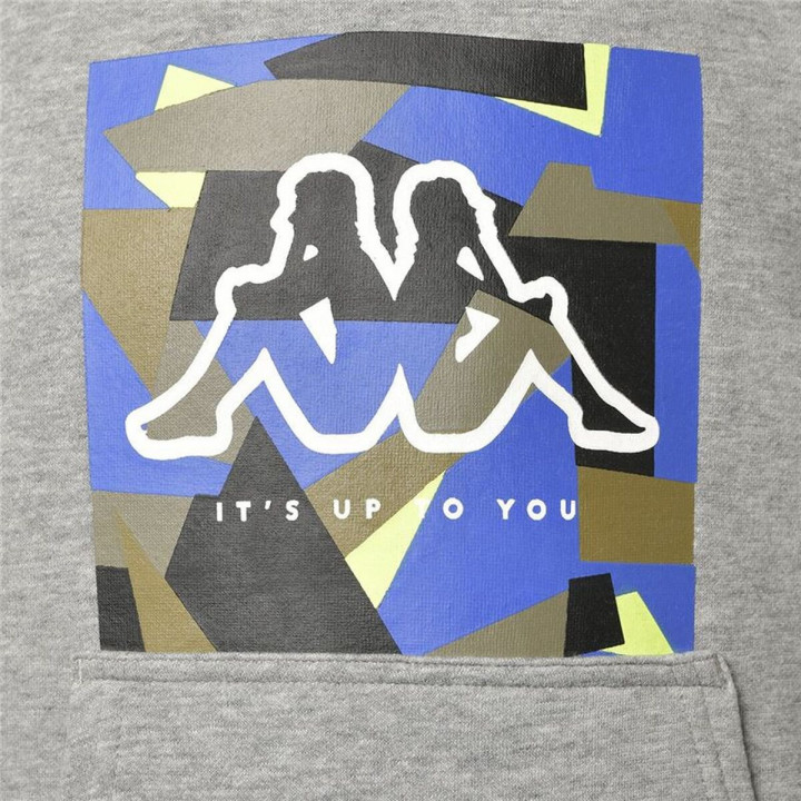 Sweat à capuche enfant Kappa Kappa Clot Gris foncé