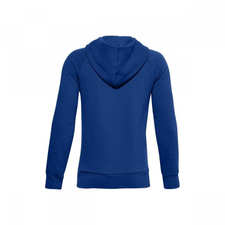 Felpa con Cappuccio Bambino Under Armour Colorblock Crewneck Azzurro