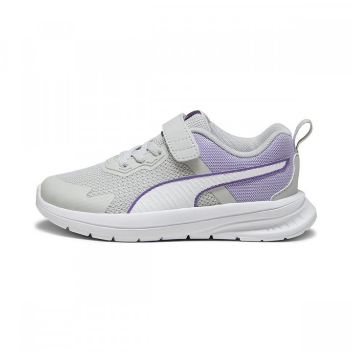 Running Shoes for Kids Puma Evolve Run Mesh Grey