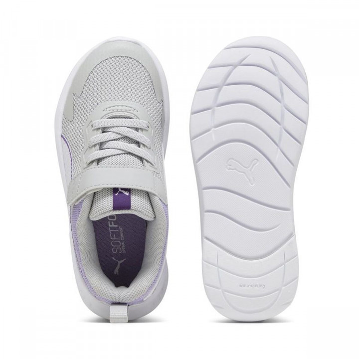 Hardloopschoenen voor Kinderen Puma Evolve Run Mesh Grijs