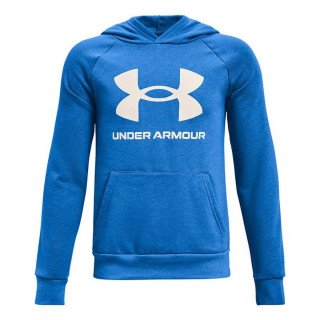 Felpa con Cappuccio da Bambina Under Armour Rival Azzurro