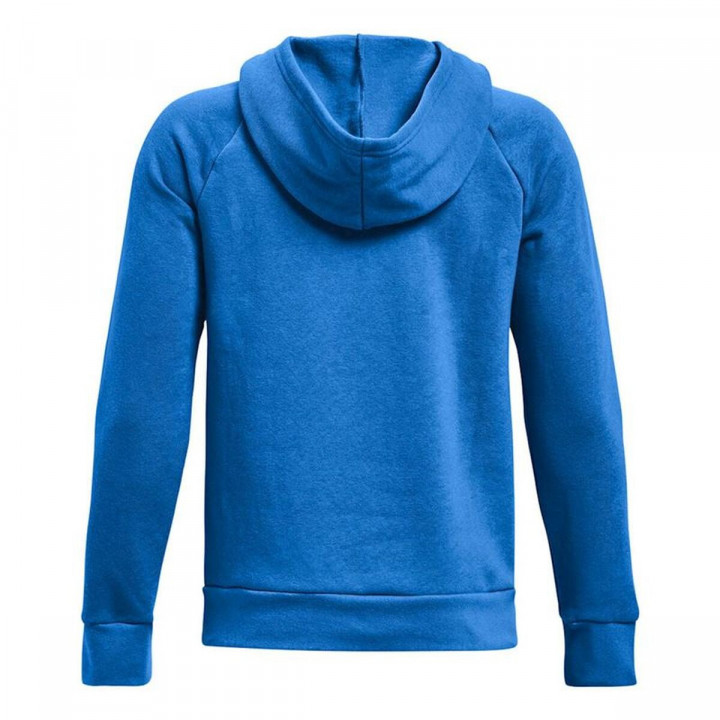 Felpa con Cappuccio da Bambina Under Armour Rival Azzurro
