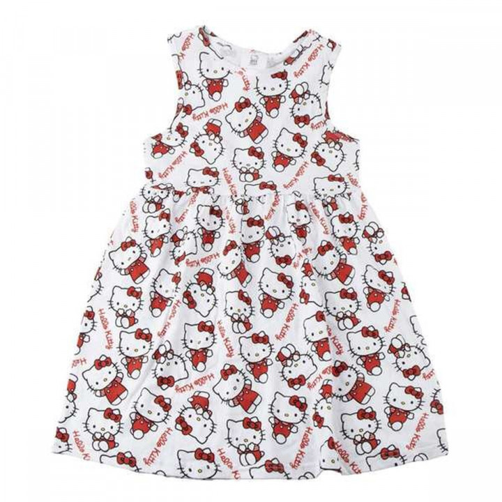 Vestito Hello Kitty Bianco