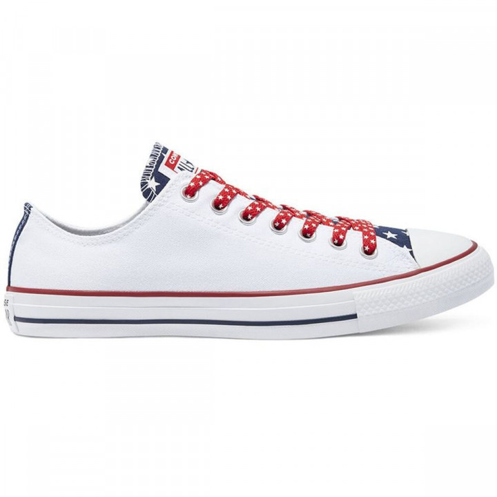 Sportschoenen voor Kinderen Converse Stars Stripes Chuck Taylor Wit