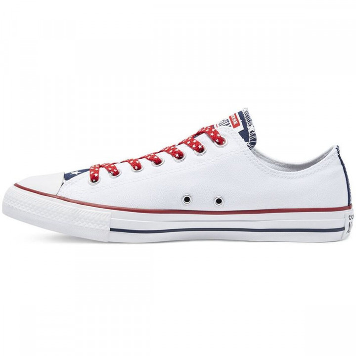 Kinder Sportschuhe Converse Stars Stripes Chuck Taylor Weiß