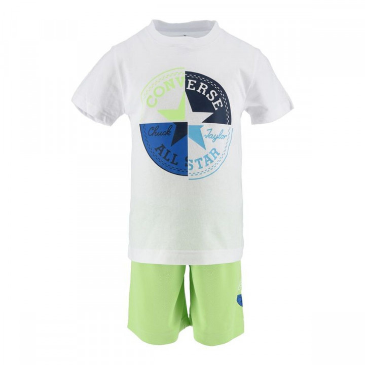 Children's Sports Outfit Converse 8CC758-E9S White
