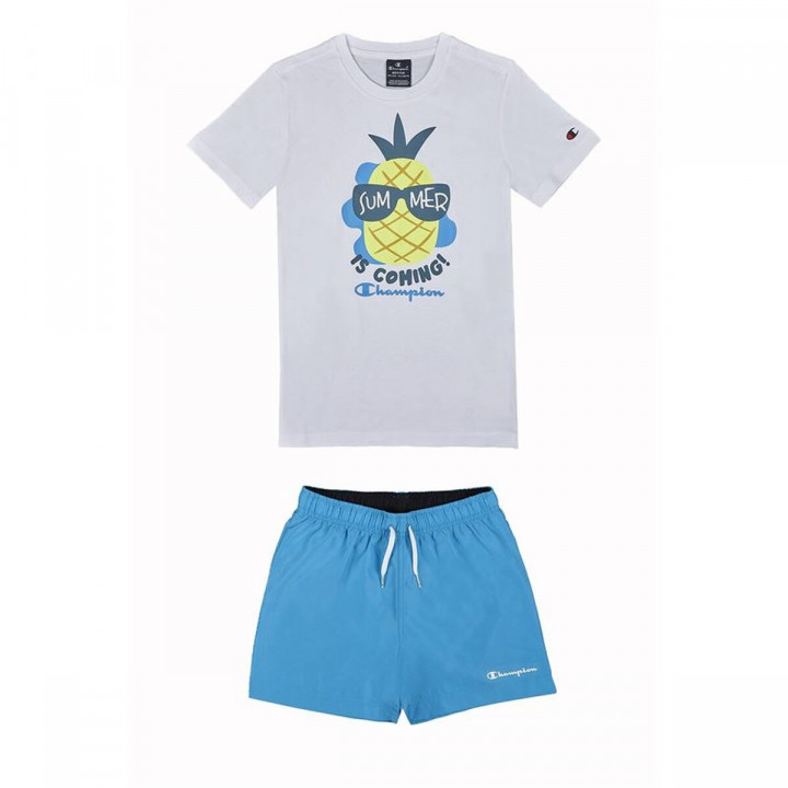 Completo Sportivo per Bambini Champion 306392-WW001 Bianco
