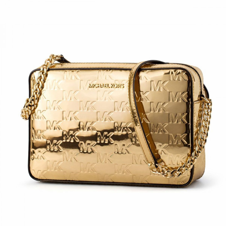 Schoudertas Michael Kors 35F5GTTC9I-PALE-GOLD Gouden 24 x 16 x 6 cm