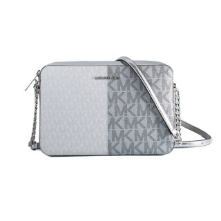 Shoulder Bag Michael Kors 35F5STTC9Y-SILVER Grey 24 x 16 x 6 cm