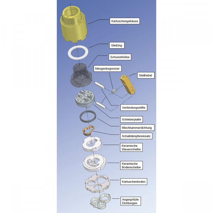 Descaling cartridge Grohe 46374000
