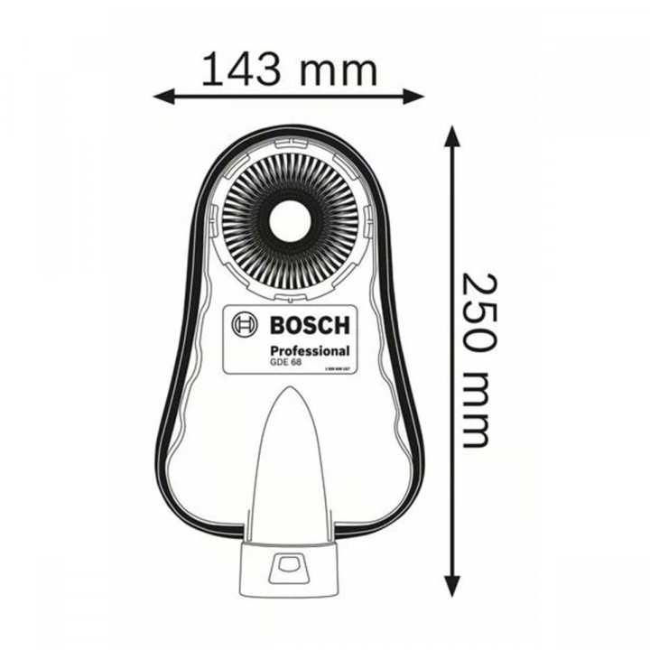 Filtre pour aspirateur BOSCH GDE 68