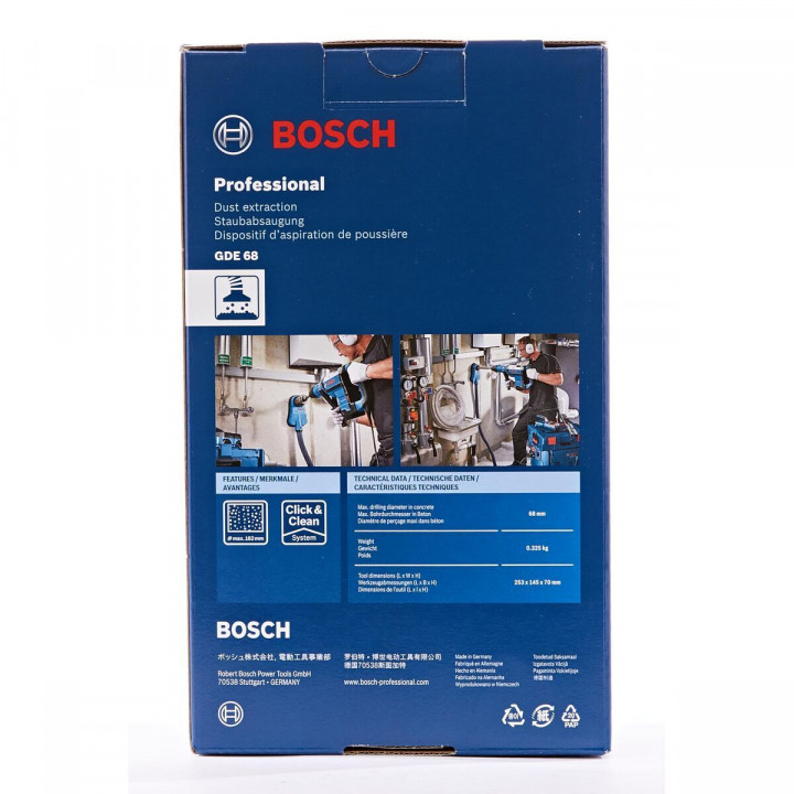 Stofzuigerfilter BOSCH GDE 68