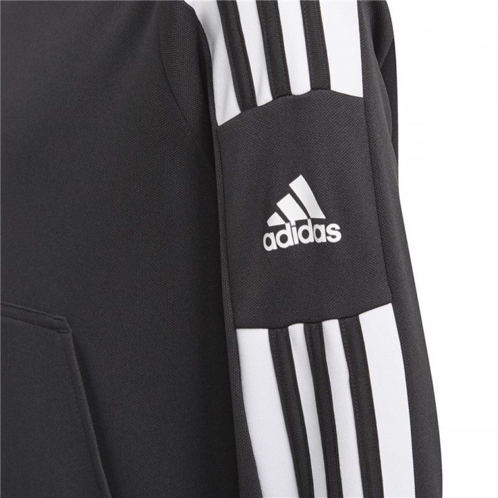 Felpa con Cappuccio Bambino Adidas Sq21 Nero