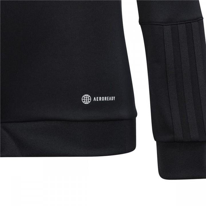 Jungen Sweater mit Kapuze Adidas Tiro23 Schwarz