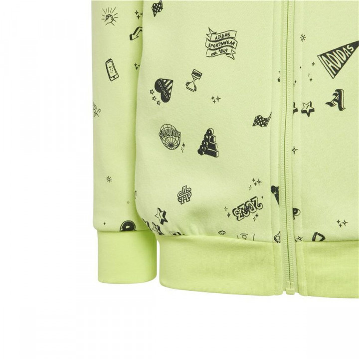 Children’s Tracksuit Adidas IA1571 Green