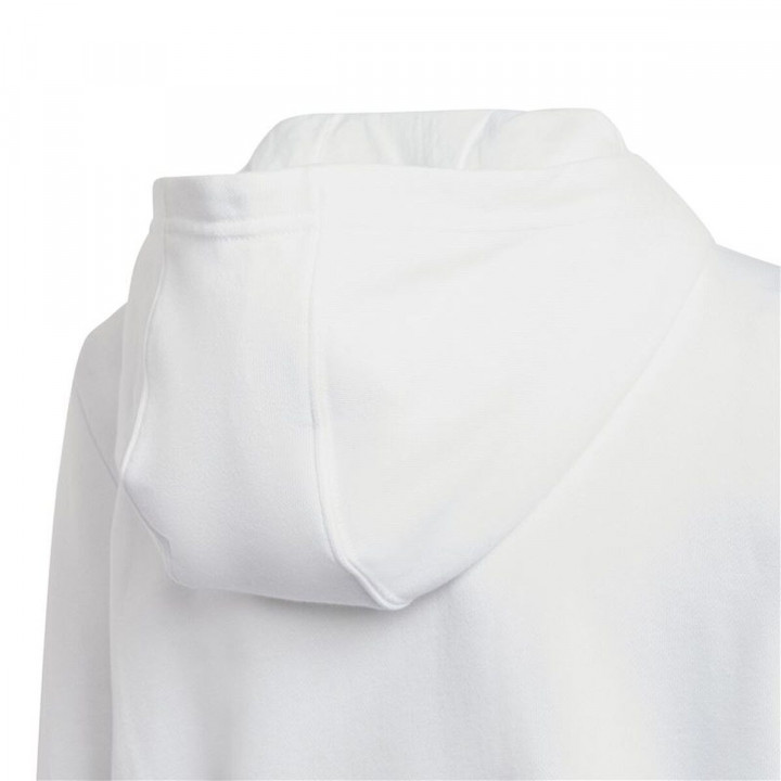 Felpa con Cappuccio Bambino Adidas HE9290 Bianco