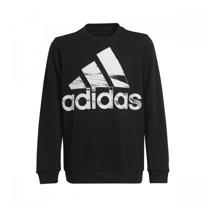 Kindersweater zonder Capuchon Adidas HA4011 Zwart