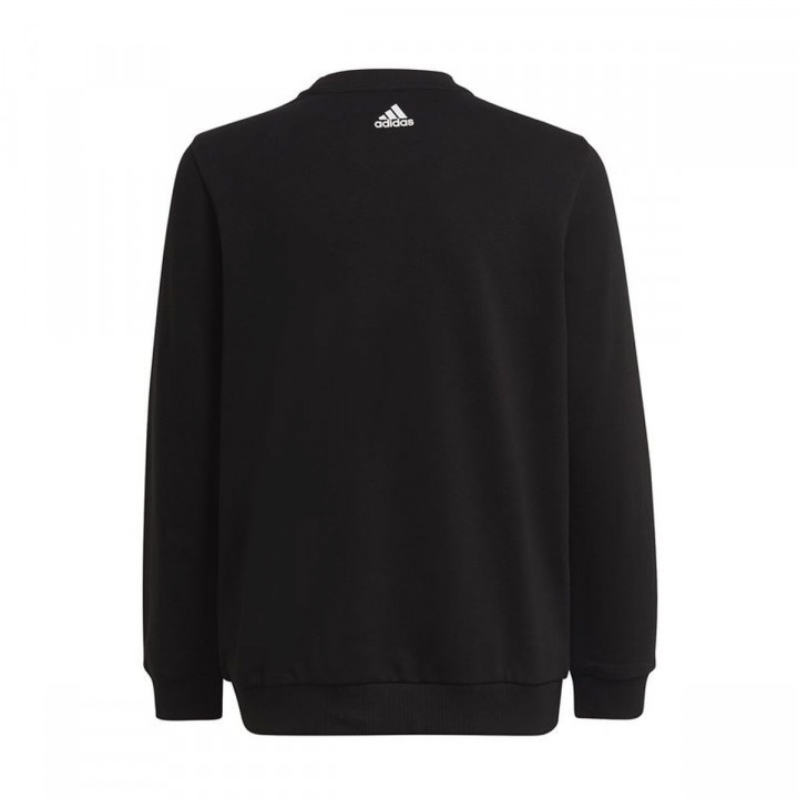 Kindersweater zonder Capuchon Adidas HA4011 Zwart