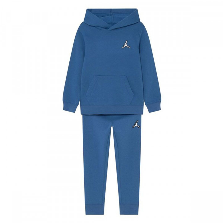 Ensemble de Sport pour Bébé Nike Jordan Mj Essentials Flc Po Set Bleu