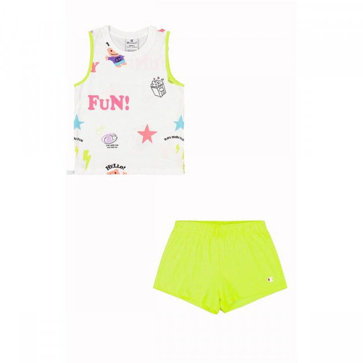 Sportoutfit voor kinderen Champion Wit