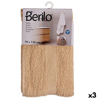 Handdoekenset Berilo Crème 3 Stuks (Refurbished B)