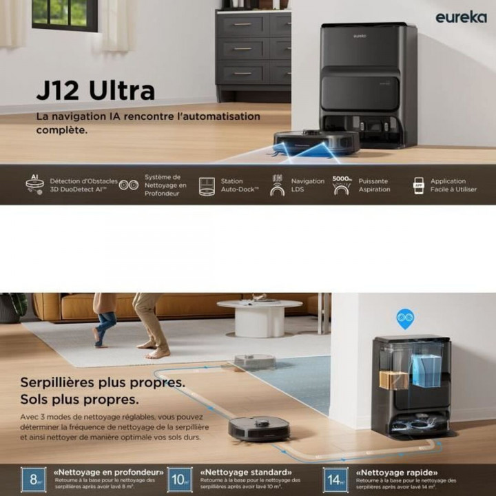 Robot Aspirapolvere Eureka