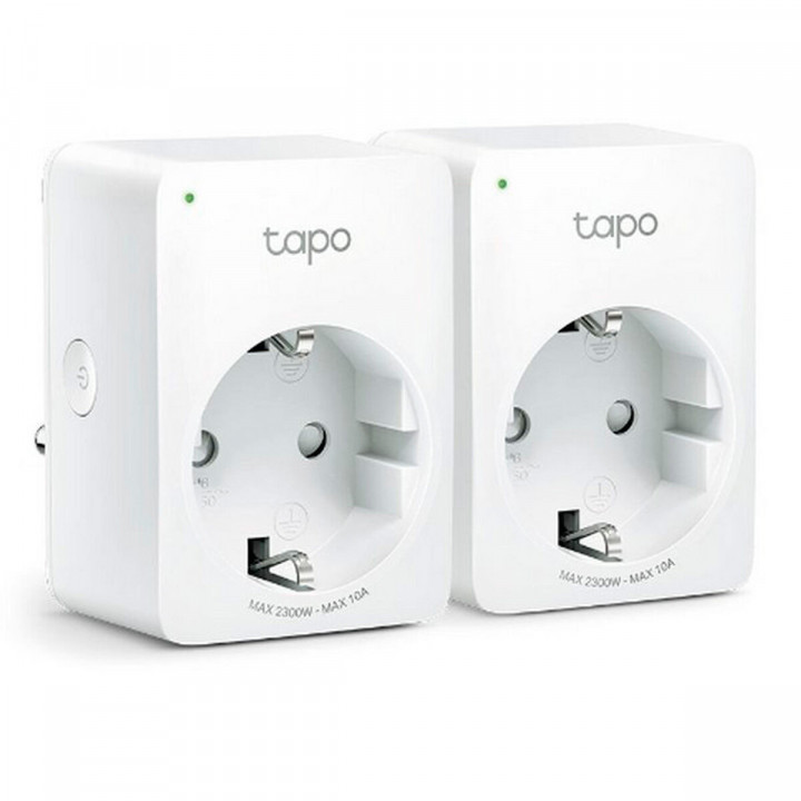 Prise Intelligente TP-Link P100 Wi-Fi 220 V 220-240 V 13 A 10 A Blanc (2 Unités)