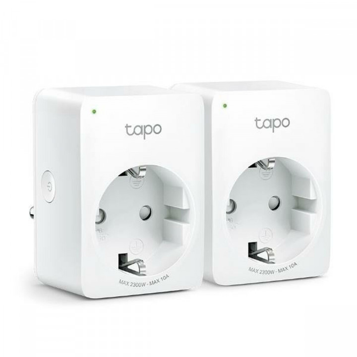Smart Plug TP-Link P100 Wi-Fi 220 V 220-240 V 13 A 10 A White (2 Units)