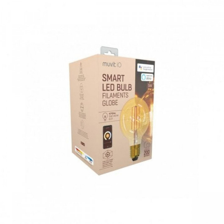 Smart Glühbirne Muvit iO 5 W E27 1800 K 2700 K 480 Lm Wi-Fi