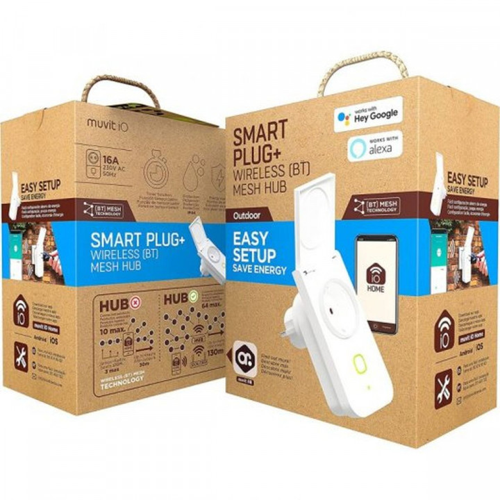 Smart Plug Muvit iO Bluetooth Wi-Fi