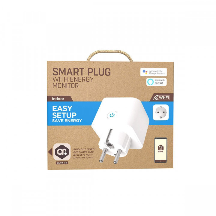 muvit iO enchufe inteligente Wi-Fi con monitor de energía