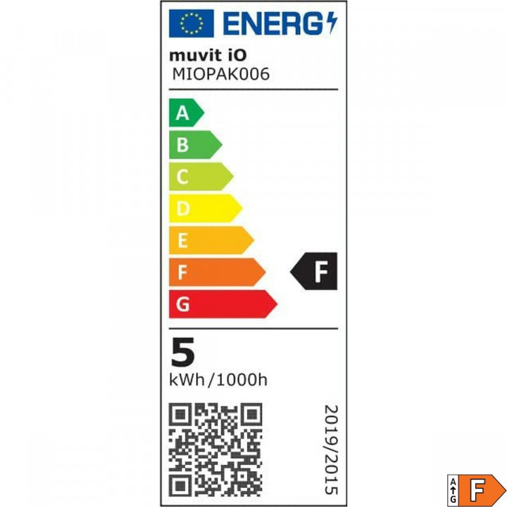 Smart Glühbirne Muvit iO Pack 3 5,5 W GU10 400 lm Wi-Fi LED 2700 K 6500 K