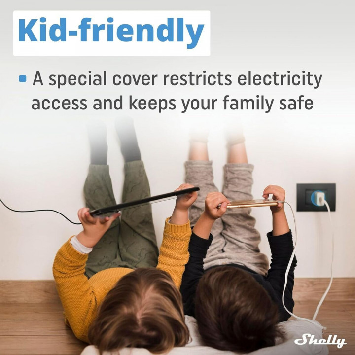 Prise Intelligente Shelly 85366990 Wi-Fi 230 V 10 A