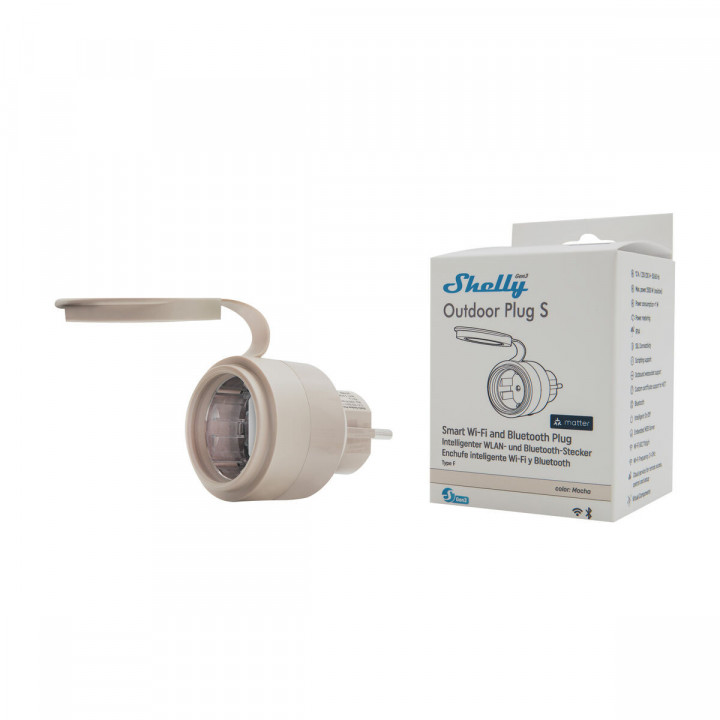 Slim Stopcontact Shelly S3PL-20112EU Wi-Fi