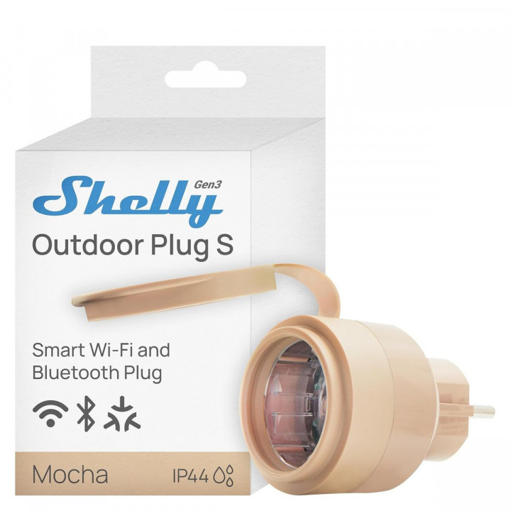 Intelligenter Stecker Shelly S3PL-20112EU Wi-Fi