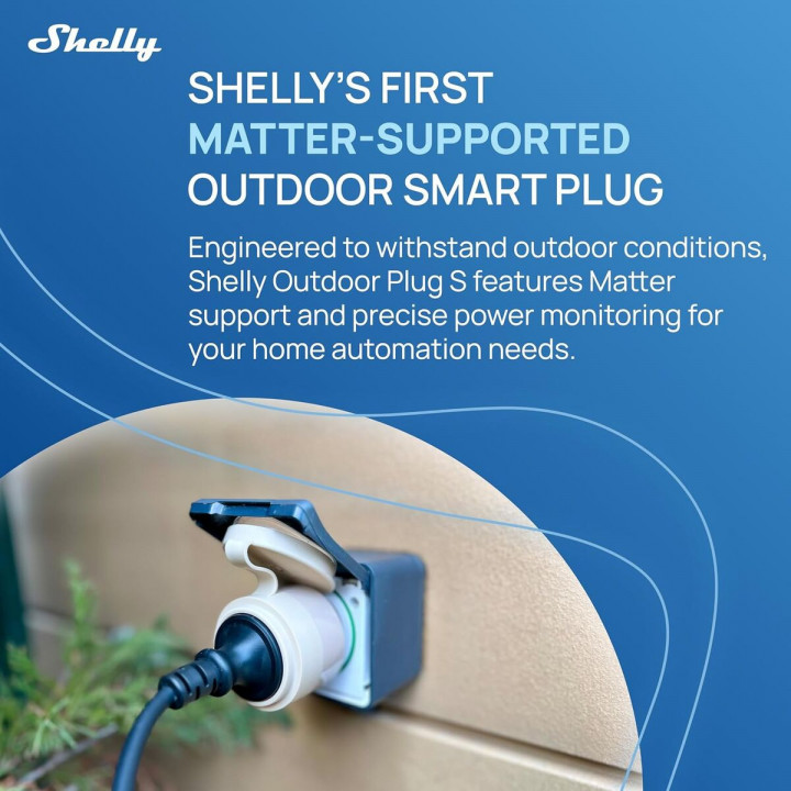 Presa Intelligente Shelly S3PL-20112EU Wi-Fi