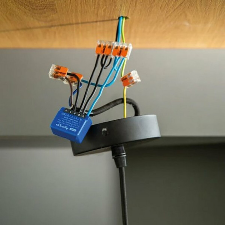 Slim Stopcontact Shelly MINI 1 GEN3 RELE WIFI BT Bluetooth Wi-Fi Bluetooth 4.2