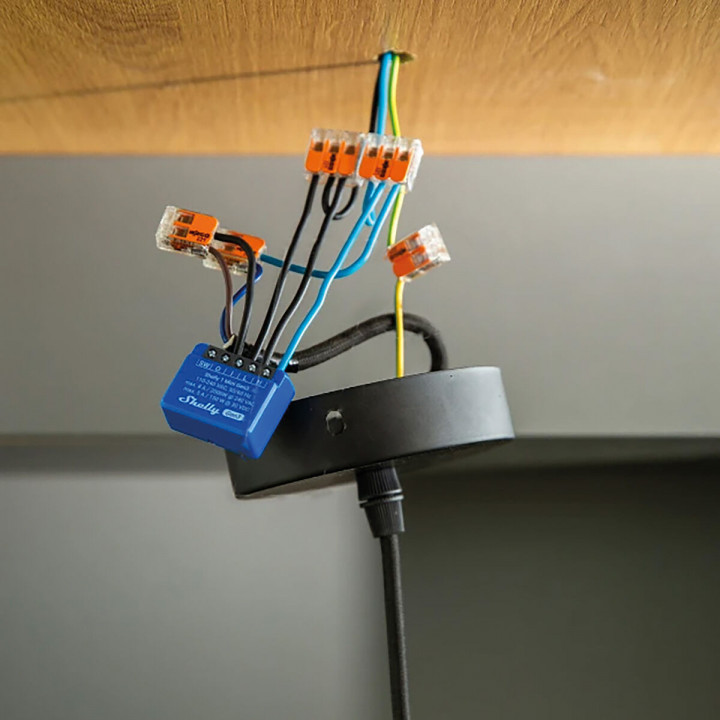 Presa Intelligente Shelly MINI 1 GEN3 RELE WIFI BT Bluetooth Wi-Fi Bluetooth 4.2