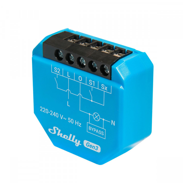 Presa Intelligente Shelly S3SW-0A1X1EUL Bluetooth Wi-Fi 230 V 10 A