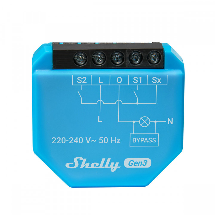 Presa Intelligente Shelly S3SW-0A1X1EUL Bluetooth Wi-Fi 230 V 10 A