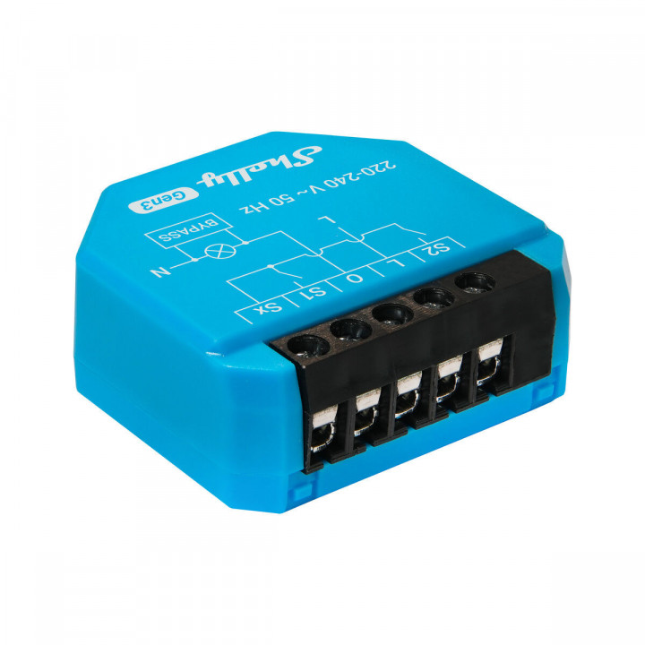 Presa Intelligente Shelly S3SW-0A1X1EUL Bluetooth Wi-Fi 230 V 10 A