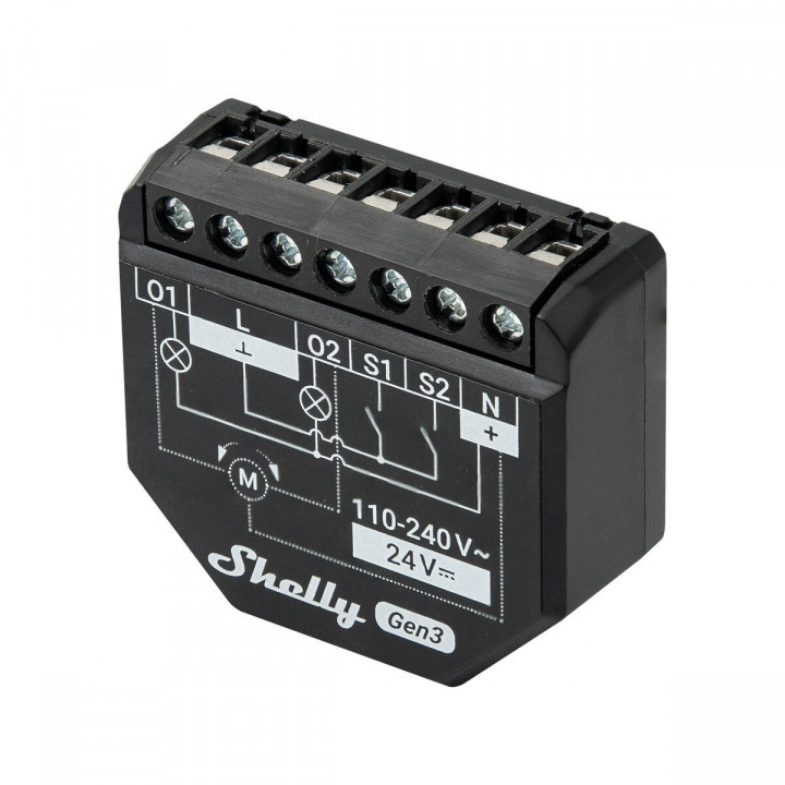 Slim Stopcontact Shelly S3SW-002P16EU Wi-Fi