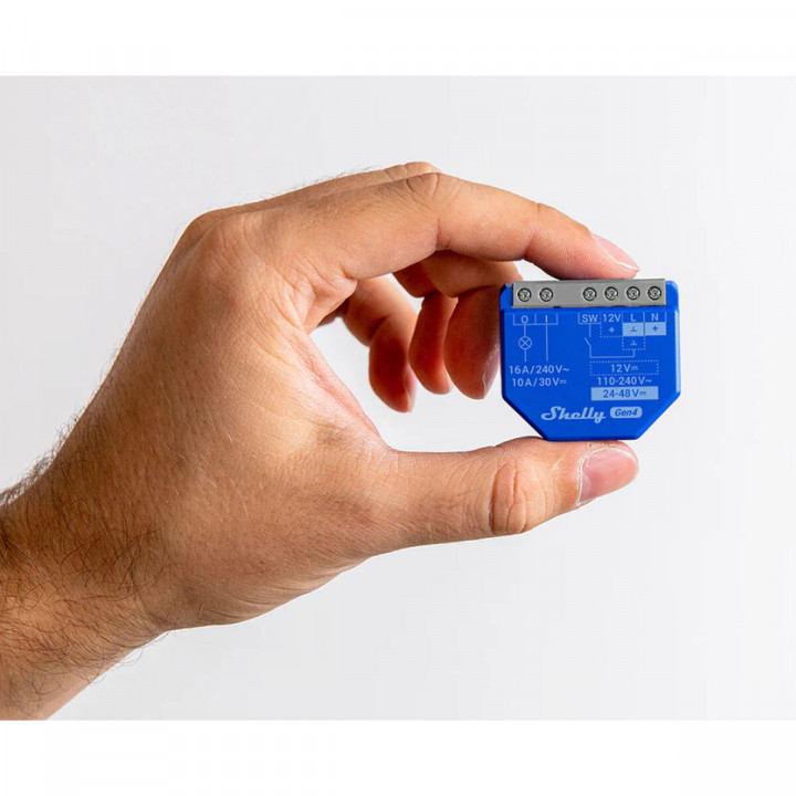 Slim Stopcontact Shelly S4SW-001X16EU Bluetooth Wi-Fi Bluetooth 5.0 240 V