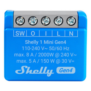 Smart Plug Shelly S4SW-001X8EUU Bluetooth Wi-Fi Bluetooth 5.0